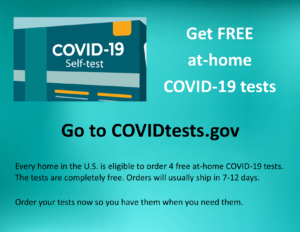 order home tests govt
