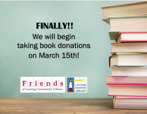 accepting donations march 15 website