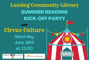 summer reading kickoff