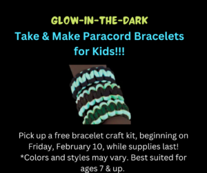 Glow-in-the-Dark Take & Make Bracelets for Kids!!!