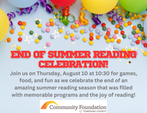 End of Summer Reading Celebration!