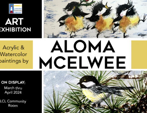 Current Art Exhibition – Acrylic & Watercolor Paintings by Aloma McElwee