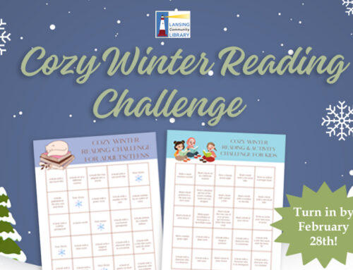 Turn in your LCL Cozy Winter Reading Challenge!
