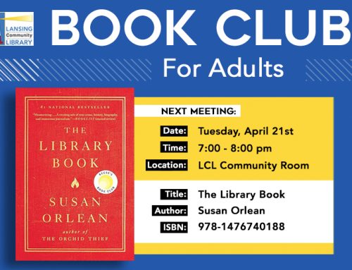 LCL Book Club for Adults – April Meeting